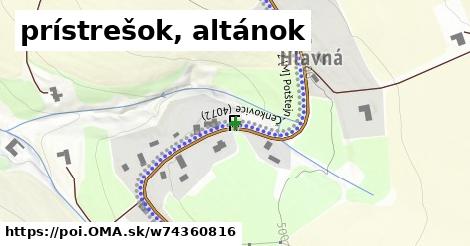 prístrešok, altánok