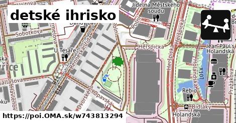 detské ihrisko