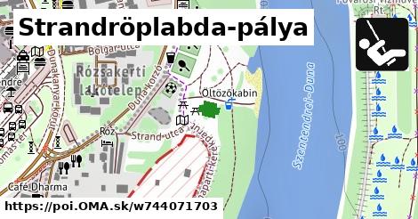 Strandröplabda-pálya