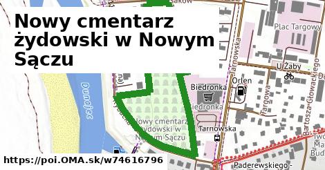 Nowy cmentarz żydowski w Nowym Sączu