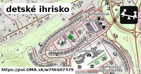 detské ihrisko