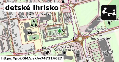 detské ihrisko