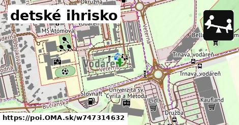 detské ihrisko