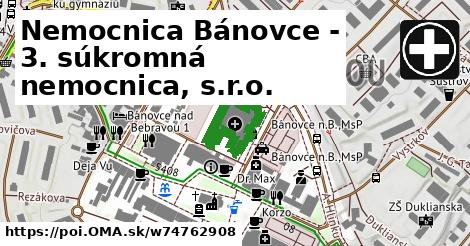 Nemocnica Bánovce - 3. súkromná nemocnica, s.r.o.