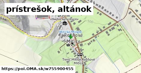 prístrešok, altánok