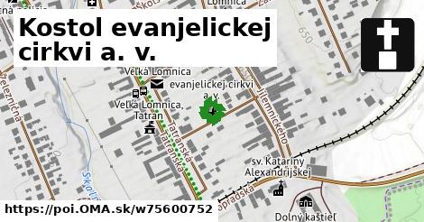 Kostol evanjelickej cirkvi a. v.