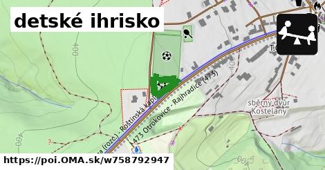 detské ihrisko