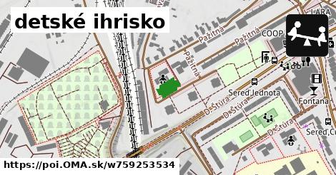 detské ihrisko