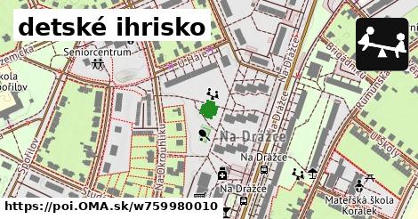 detské ihrisko