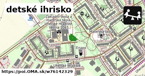 detské ihrisko