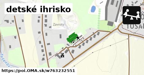 detské ihrisko