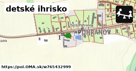 detské ihrisko