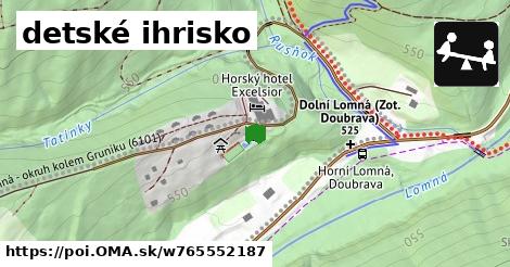 detské ihrisko