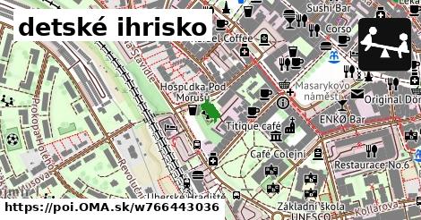 detské ihrisko