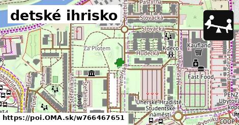 detské ihrisko