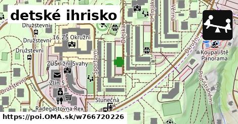 detské ihrisko