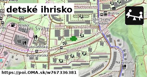 detské ihrisko