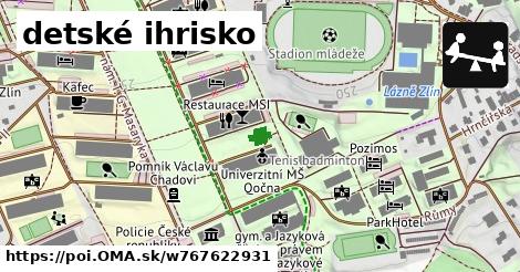 detské ihrisko