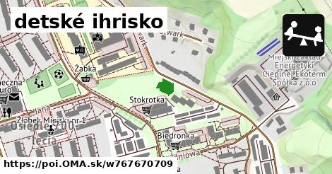 detské ihrisko