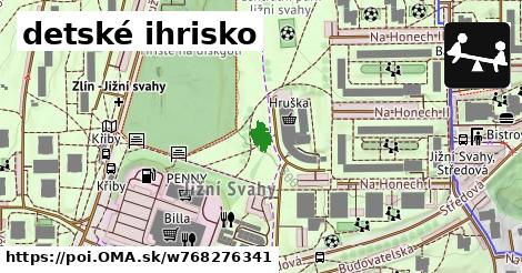 detské ihrisko