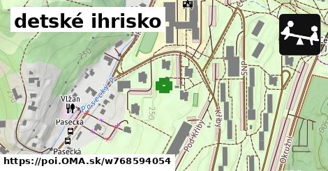 detské ihrisko