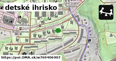 detské ihrisko