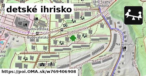 detské ihrisko