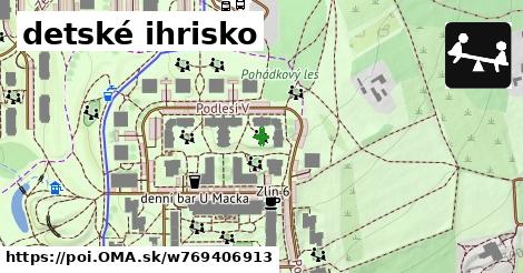 detské ihrisko