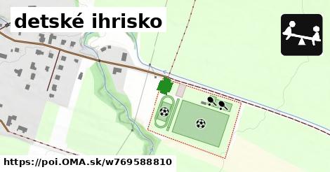 detské ihrisko