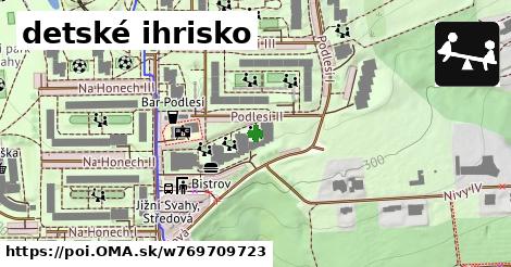 detské ihrisko