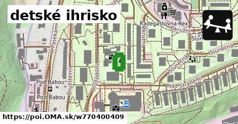 detské ihrisko