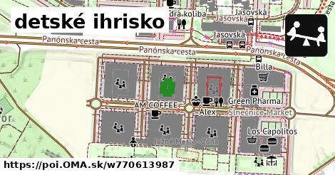 detské ihrisko