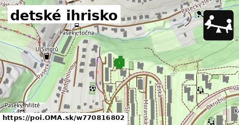 detské ihrisko