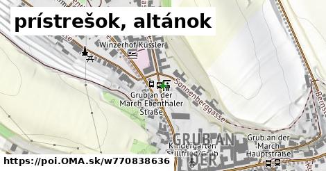 prístrešok, altánok