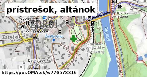 prístrešok, altánok