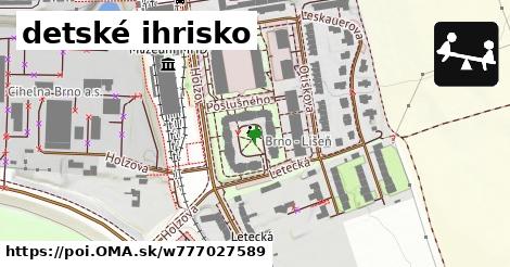 detské ihrisko