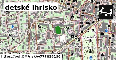 detské ihrisko