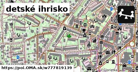 detské ihrisko