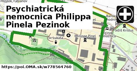 Psychiatrická nemocnica Philippa Pinela Pezinok