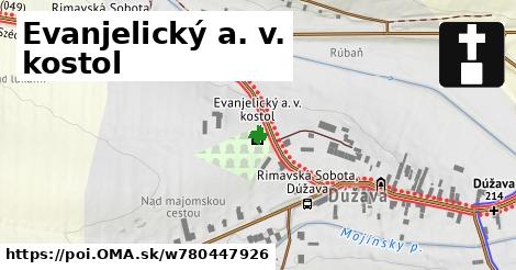 Evanjelický a. v. kostol