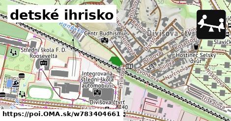 detské ihrisko