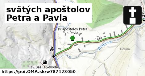 svätých apoštolov Petra a Pavla