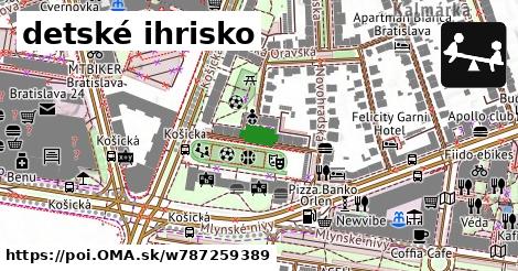 detské ihrisko