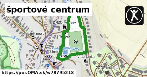 športové centrum