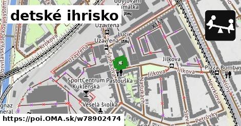 detské ihrisko