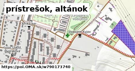 prístrešok, altánok