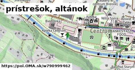 prístrešok, altánok