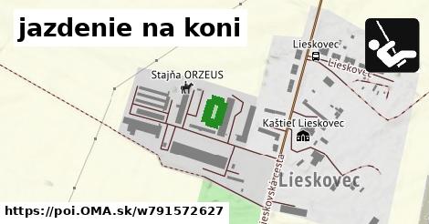 jazdenie na koni