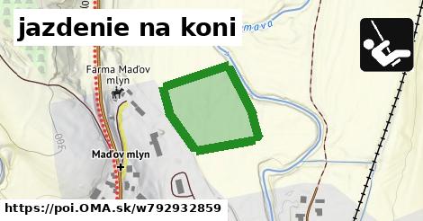 jazdenie na koni