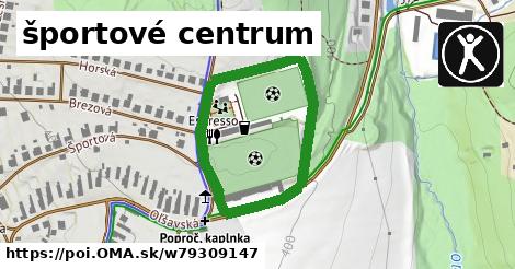 športové centrum